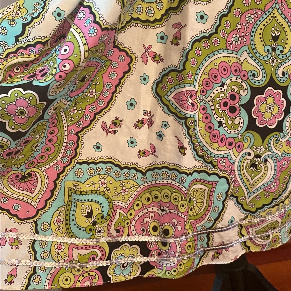 Laundry by Shelli Segal 100% cotton skirt size 2 - Picture 3 of 8